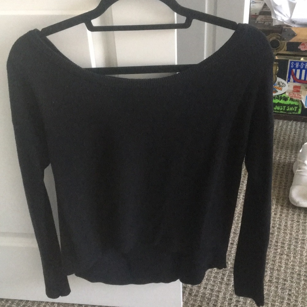 Black sweater